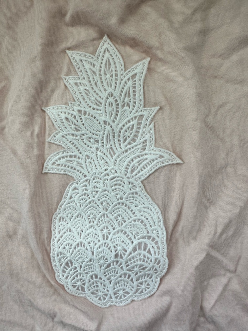 Chloé Girls Pineapple Lace Top & Old Navy Baggy Wide Leg Jeans Set - Picture 5 of 12